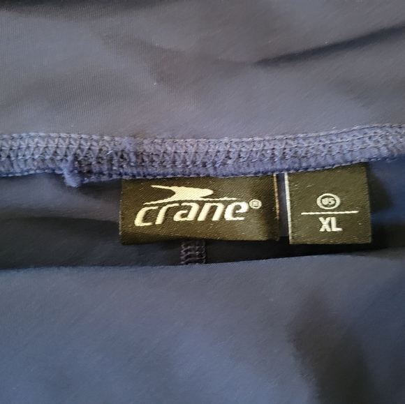 Blue Athletic Leggings with Sporty Side Stripes - Picture 4 of 7